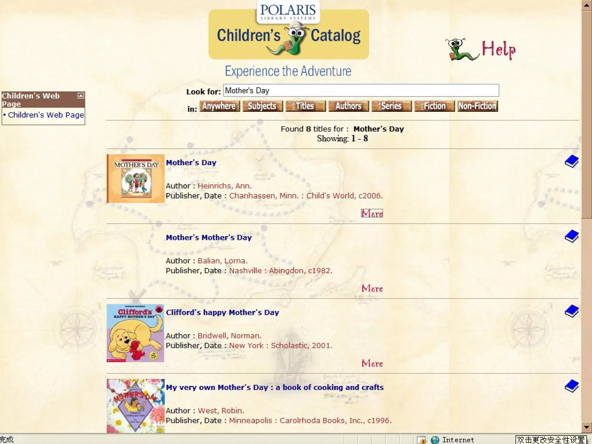 Mother’s Day 结果一览 