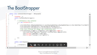 Steven.Contos@PolarisSolutions.com
Blog:TheOldManAndTheCSharp
 