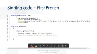 Steven.Contos@PolarisSolutions.com
Blog:TheOldManAndTheCSharp
 