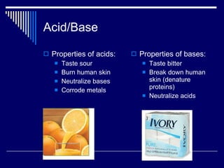 Sol Acid Pol, Sol, Acids & Bases | PPT