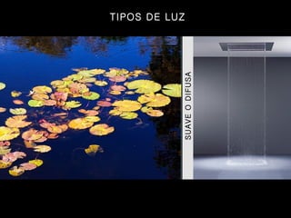 SUAVE O DIFUSA TIPOS DE LUZ 