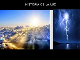 HISTORIA DE LA LUZ HJFHDSJFHFDSHF 