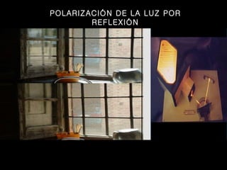 POLARIZACIÓN DE LA LUZ POR REFLEXIÓN 