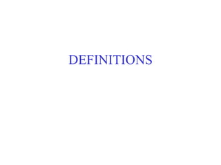 DEFINITIONS 