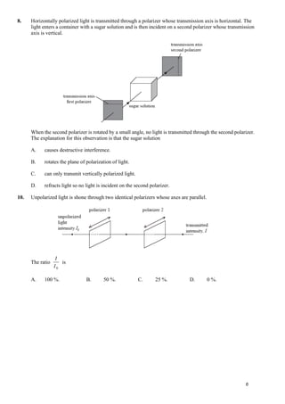 Polarization of light | PDF