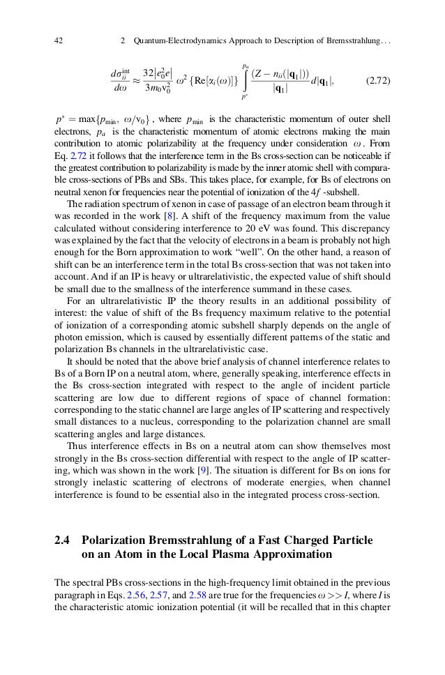 Polarization Bremsstrahlung On Atoms Plasmas - 