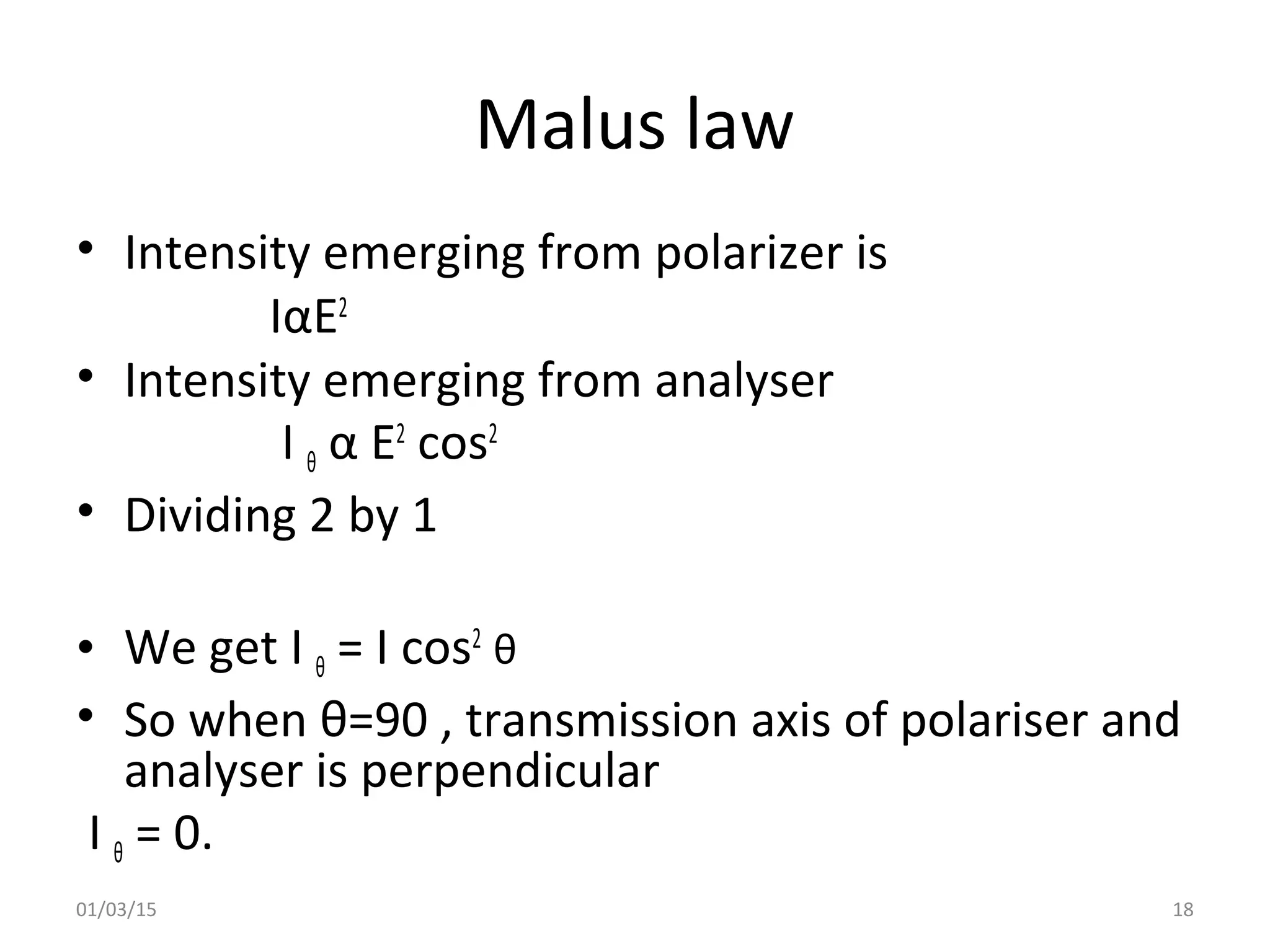 Polarization and its application | PPT