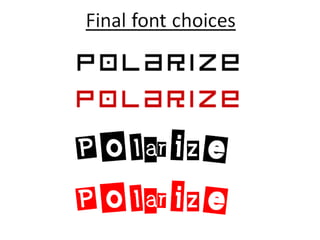 Polarize