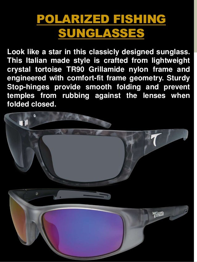 polarized fishing sunglasses