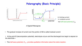 Polarography pharmacy aanaalysis cemistmc | PDF