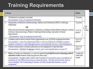 Training Requirements
 