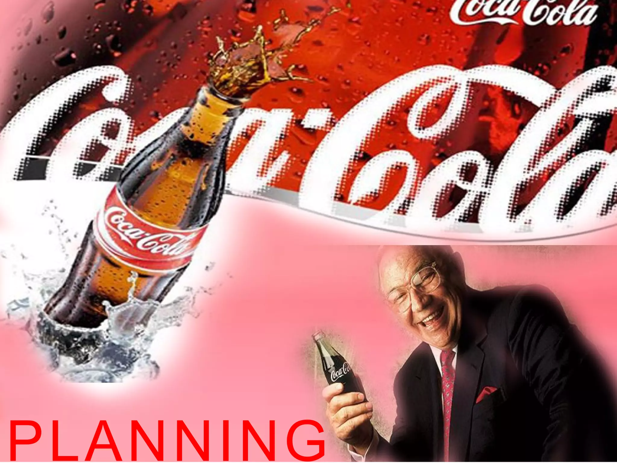 CONTENT:
PLANNING
ORGANIZING
LEADING
CONTROLLING
PLANNING
 