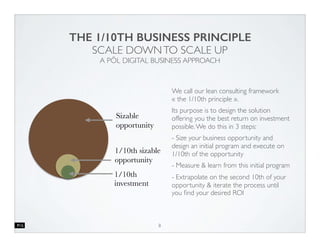 A SHOCK WILL IMPACT 5 DOMAINS
8
Propagation
Job done
Activities of
the business
Social Economic Political Cultural
Values &
beliefs
Intensity
 