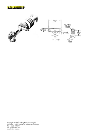 Dead End Riser Pole Line Hardware Dead End Adapter | PDF