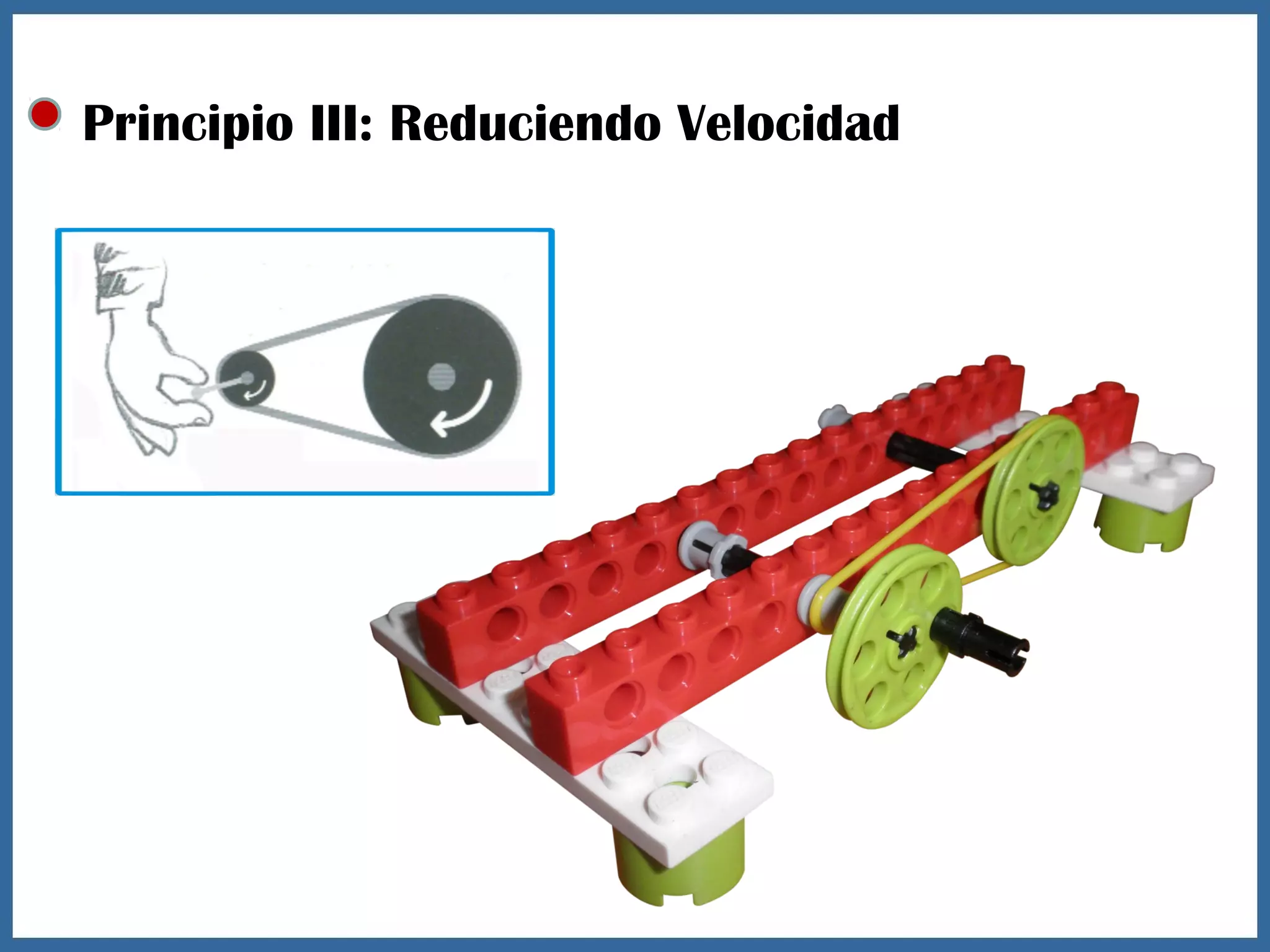 Principio III: Reduciendo Velocidad
 