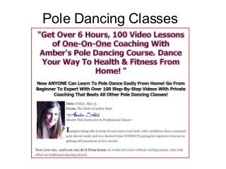 Pole Dancing Classes
 