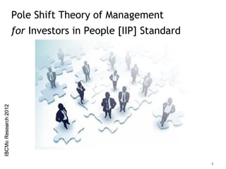 Pole Shift Theory of Management
for Investors in People [IIP] Standard




                                         1
 