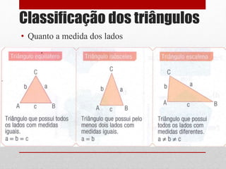 Polígonos: triângulos e quadriláteros 6 ano | PPT