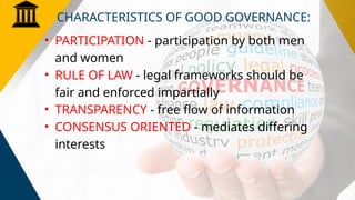 POLITICAL GOVERNANCE LESSON 1 GRADE 11.PPT