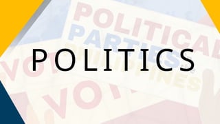 P O L I T I C S
 