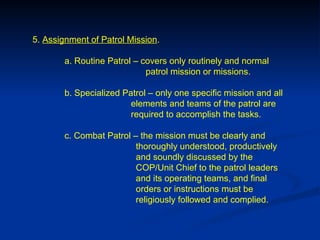 Patrol Script Police-Patrol-Management-for-copy-.fto-lecture-Copy.ppt