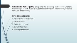 Criminology Police-Planning-Chapter-2-and-3.pptx. | PPTX