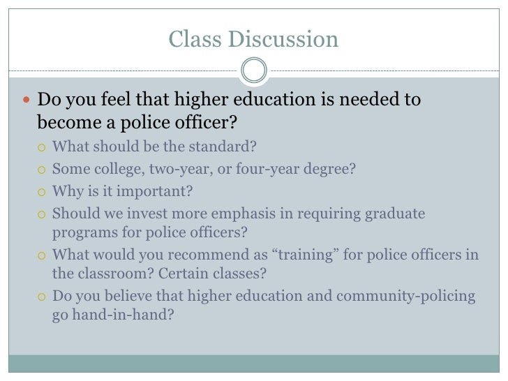 why to become a police officer