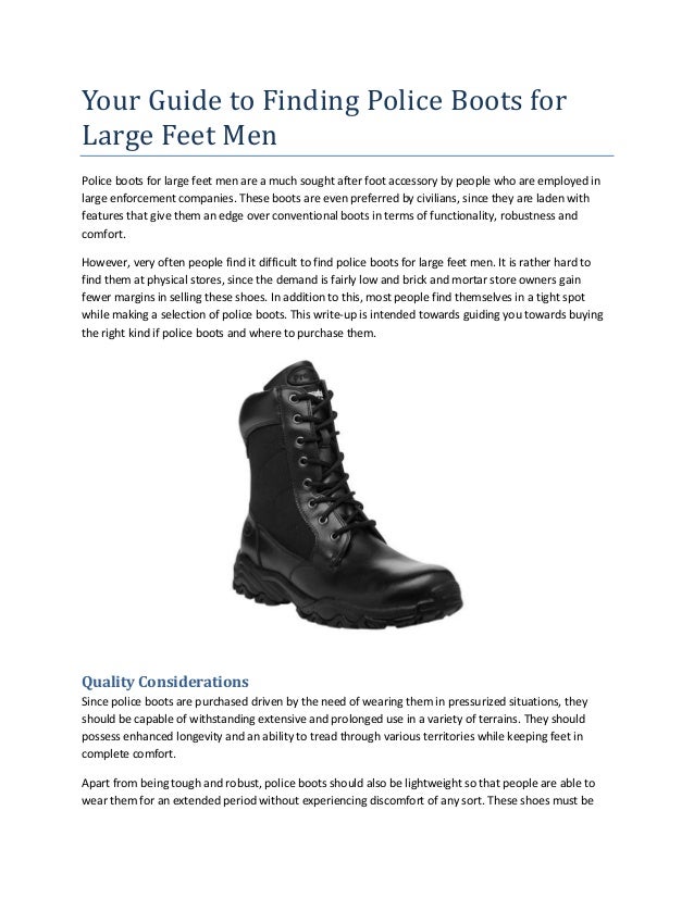 shoes for large feet