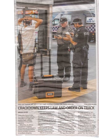 Police crackdown