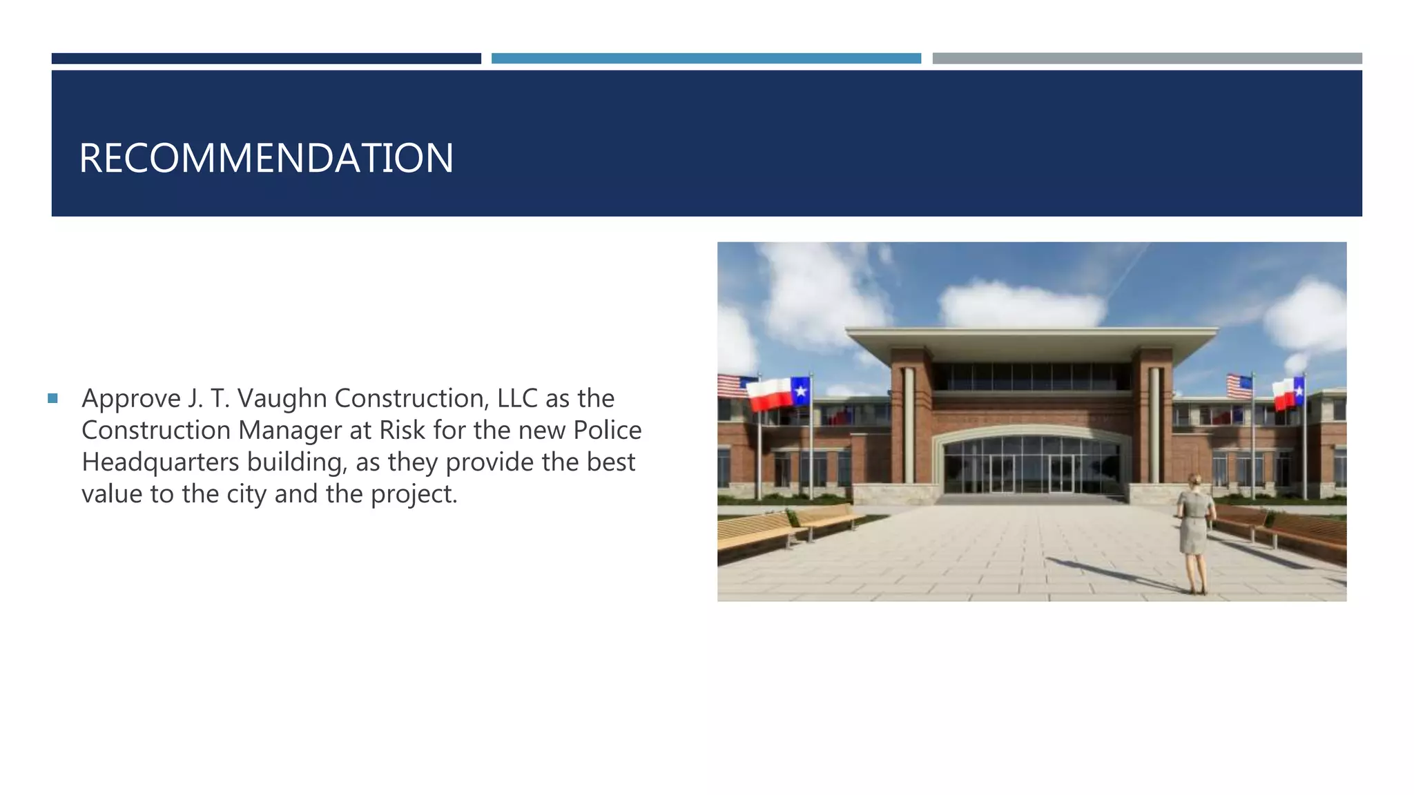 Police Facility Construction Manager at Risk | PPT