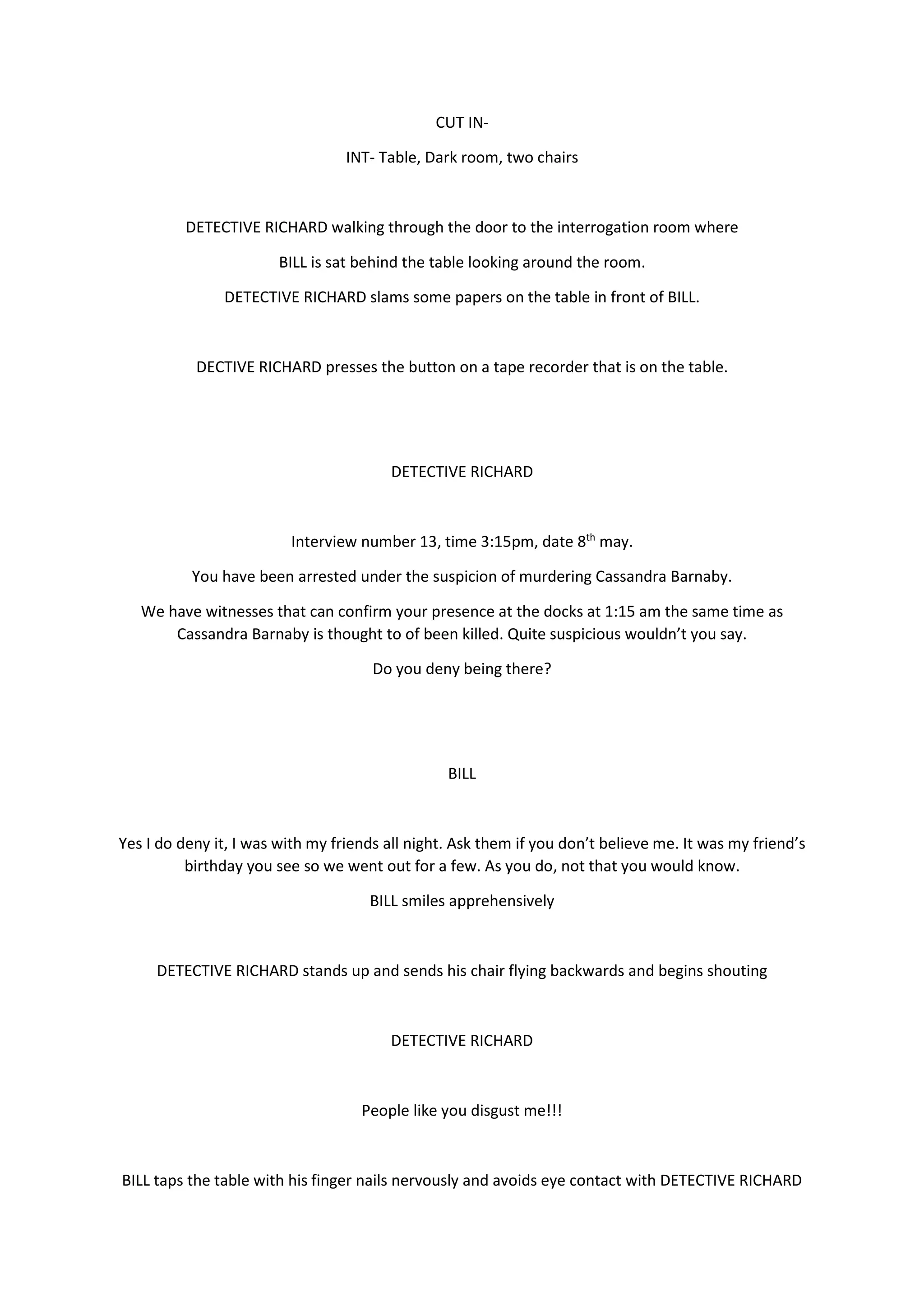 Police interrogation | PDF