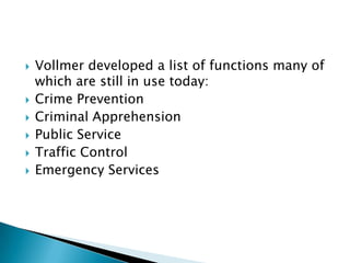 Police resource allocation and deployment power point 2012 fdu