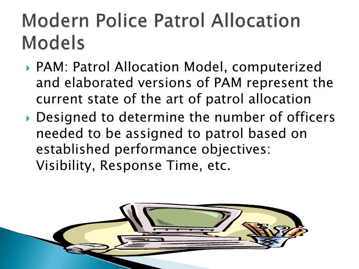 Police Resource Allocation And Deployment Power Point 2012 Fdu