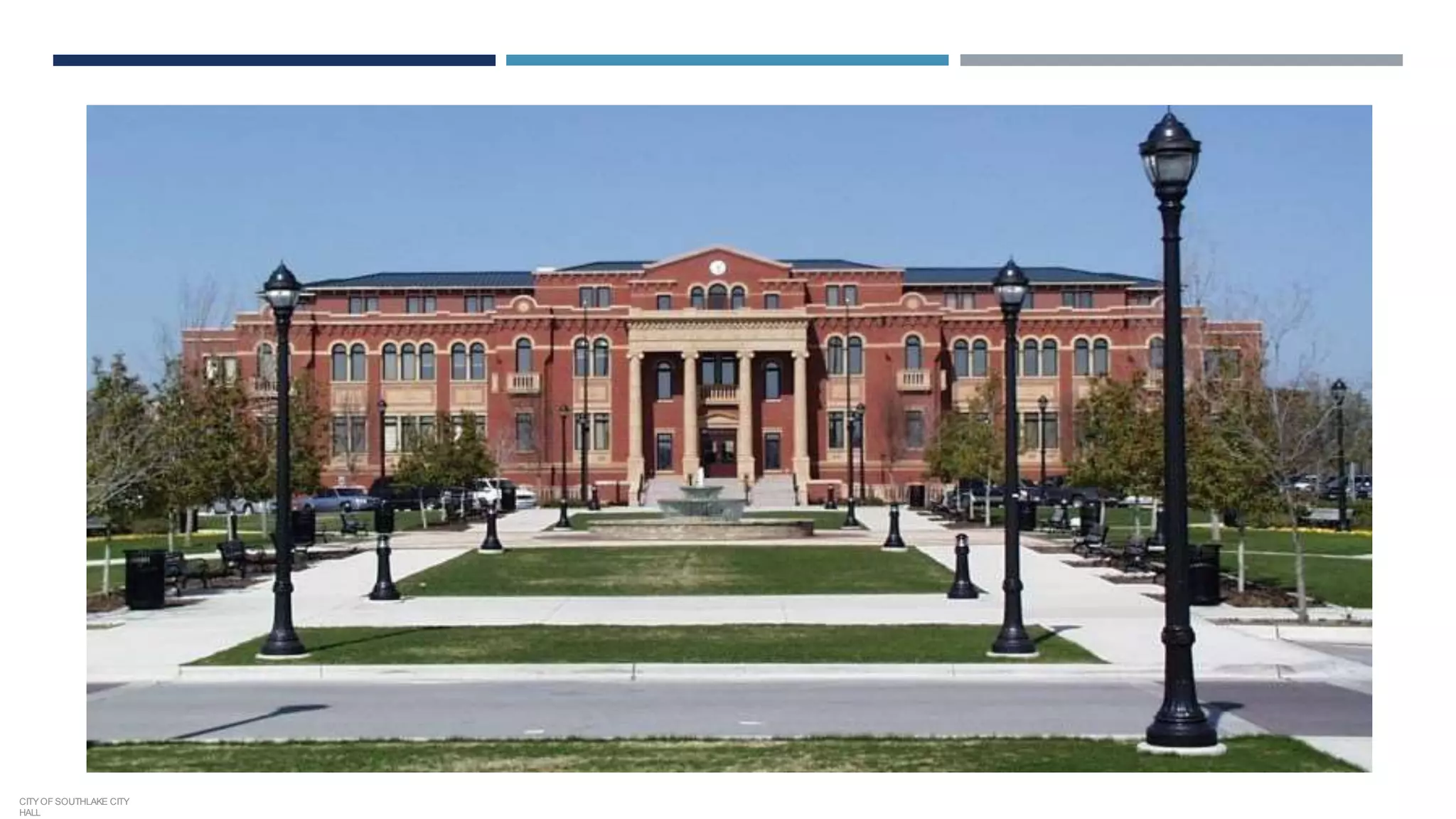 CITYOF SOUTHLAKE CITY
HALL
 