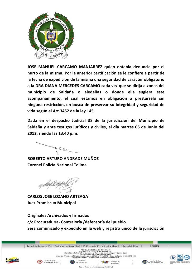 Policia nacional