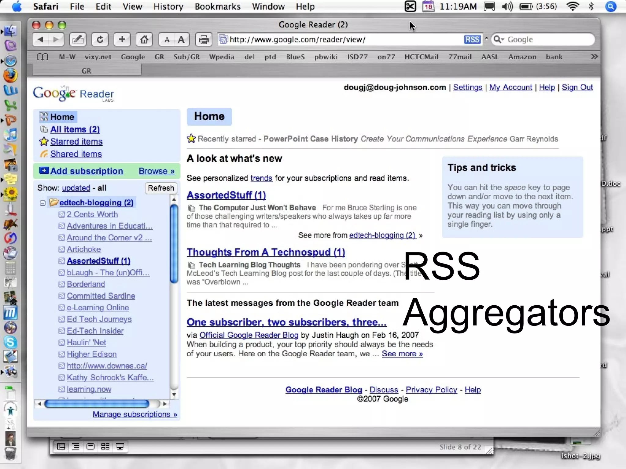 RSS Aggregators 