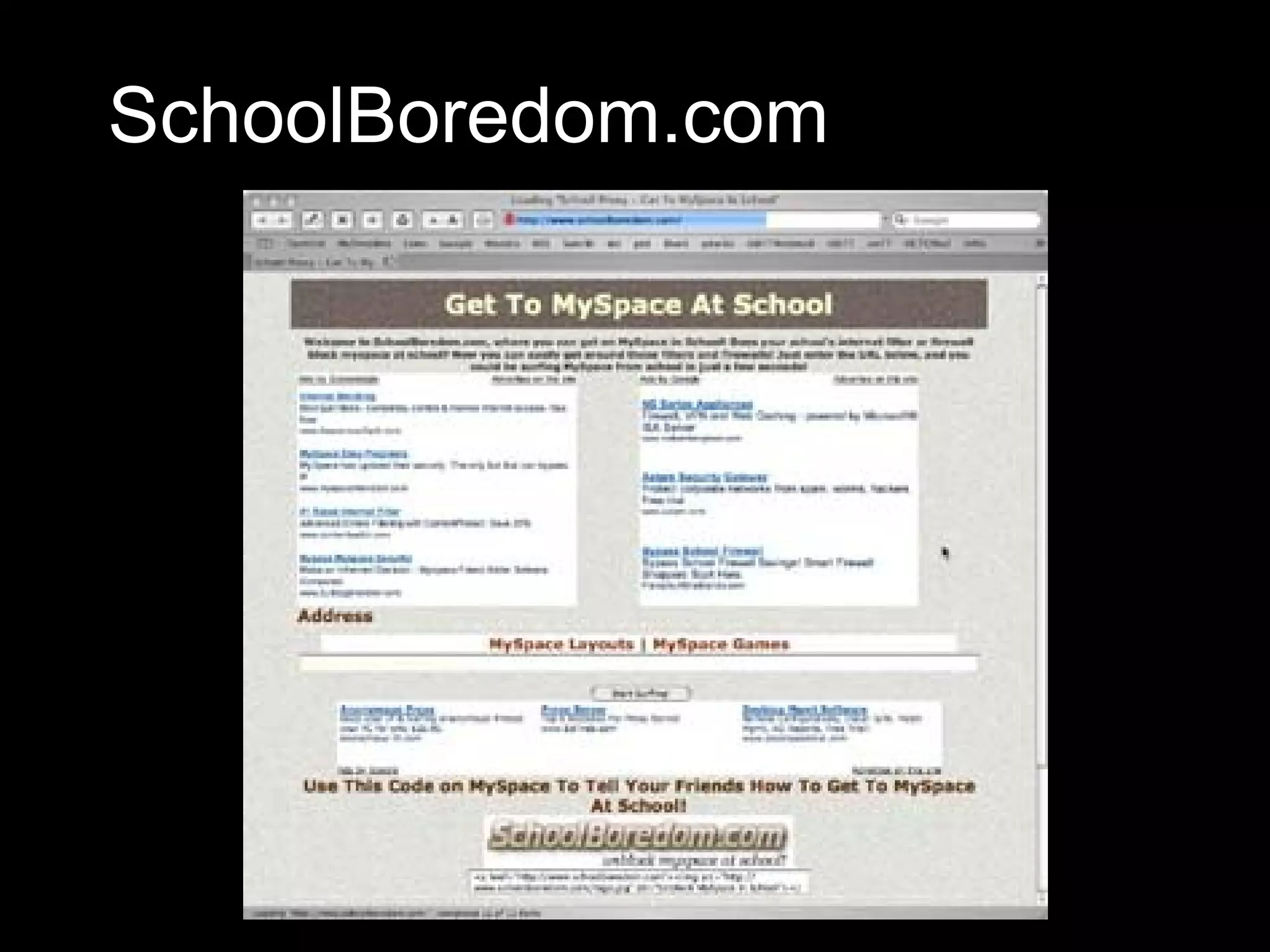 SchoolBoredom.com 