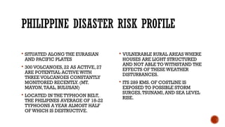 Philippines Risk Profile POLICIES-OF-DRRM-THE-PHILIPPINE-DRRM-LAW-RA.pptx