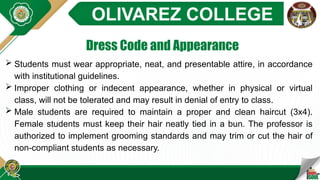 POLICIES AND GUIDELINES.pptx , Class Orientation | PPTX