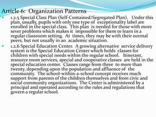 Policiesandguidelinesofspecialeducationinthephilippines 120427023552 ...