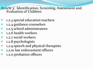 Policies and Guidelines of Special Education in the Philippines | PPTX