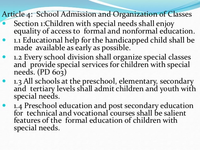 Current trends and issues in special education in the philippines pdf picture