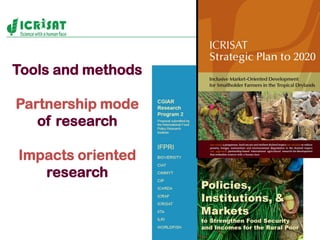 Policies, institutions, and markets to strengthen food security and incomes for the rural poor
