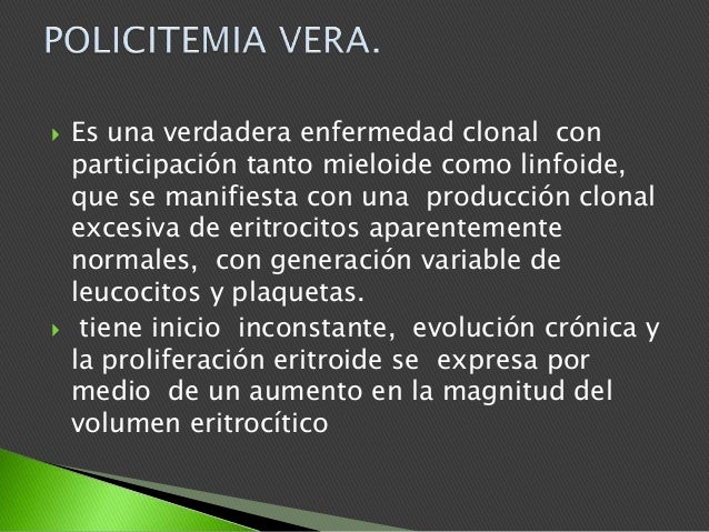 policitemia rubra vera pdf polycythemia rubra vera
