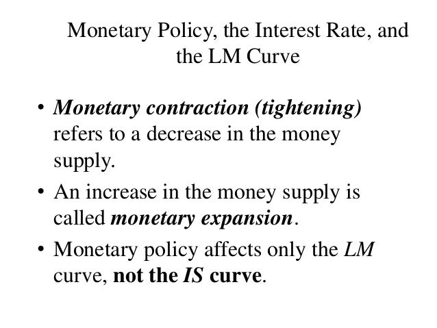 an analysis of the monetary policy meaning Definition: the expansionary monetary policy seeks to increase economic growth by increasing the money supply in the market typically, the government steps in with an expansionary monetary policy during a recession. an analysis of the monetary policy meaning Definition: the expansionary monetary policy seeks to increase economic growth by increasing the money supply in the market typically, the government steps in with an expansionary monetary policy during a recession.