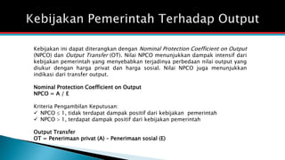 Npco Example Policy Analysis Matrix | PPTX