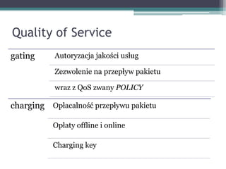 Policy and Charging Control in Evolved Packet System | PPT