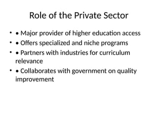 Policy and Governance in higher education in the Philippines | PPTX