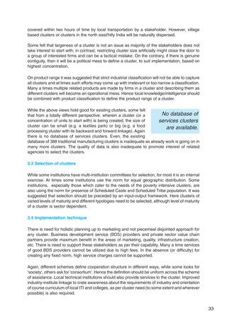Policy and Status Paper on Cluster Development in India.pdf