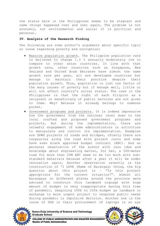 CORRUPTION:Root Cause of Poverty in the Philippines | PDF